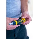 Stanley Ratcheting Screwdriver with 6 Magnetic Interchangeable Bits 0-66-358