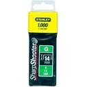 Stanley G4/11/140 G-type Staples 14 mm - 1000 pcs (1-TRA709T)