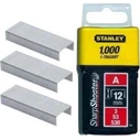 Stanley Δίχαλα σειράς 53 για καρφωτικά, 12 mm, 1000 τεμάχια