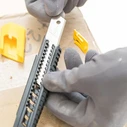 Stanley Folding Utility Knife with Plastic Body, 18 mm Blade – Model 1-10-151
