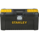 Stanley Essential Plastic Hand Toolbox with Tray 40.6x21x19.5 cm (STST1-75518)