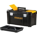 Stanley Essential Plastic Hand Toolbox with Tray 40.6x21x19.5 cm (STST1-75518)