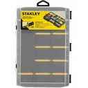 Stanley 17-Slot Tool Tray with Adjustable Dividers, Black, 27 x 19 x 4.6 cm (STST81680-1)