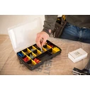 Stanley 17-Slot Tool Tray with Adjustable Dividers, Black, 27 x 19 x 4.6 cm (STST81680-1)