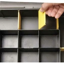 Stanley Sort Master Tool Organizer - 17 Compartments with Adjustable Dividers, Black