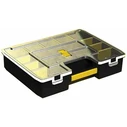 Stanley Sort Master Tool Organizer - 17 Compartments with Adjustable Dividers, Black