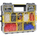 Stanley FatMax Tool Organizer 10 Compartments with Removable Boxes Yellow 44.6x35x11.6 cm 1-97-521
