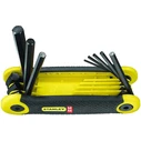 Stanley Pocket/Folding Allen Key Set 8 pcs (2-69-264)