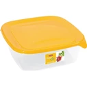 Δοχείο Φαγητού Curver fresh&go Τετράγωνο 0,25L Κίτρινο Διαφανές