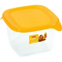 Curver Plastic Food Container Yellow 1.2 L (182276)