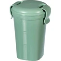 Δοχείο Φαγητού Curver Cup Cup L 0.6L Smart Eco To Go Ø11x17cm Soft Green