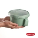 Curver Πλαστικό Παιδικό Δοχείο Φαγητού 0,9L Πράσινο 16x16x10εκ.