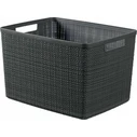 Curver Plastic Storage Basket Grey 20 L (245716) - CRV245716
