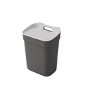 Curver Plastic Waste Bin Grey 10L (251937)