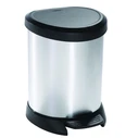 Curver CEN-50278 Metal Bathroom Bin 5 L