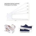 Shoe Storage Organizer Case White SP-6833 6pcs