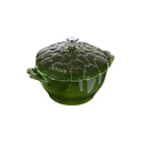 Staub Cocotte Βαθιά Κατσαρόλα από Μαντέμι 3lt / 22cm (Βασιλικό Πράσινο)