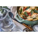 Staub La Cocotte 24cm στρογγυλή φασκοπράσινη (Salbeigrün), χυτοσίδηρος