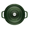 Staub La Cocotte 24 cm στρογγυλή - Βασιλικό Πράσινο, χυτοσίδηρος
