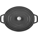 Staub La Cocotte 31 cm Oval Graphit-grau Cast Iron Casserole, 5.5 L (Model 40509-320-0)