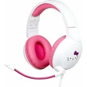 Konix KX Hello Kitty On Ear Gaming Headset με σύνδεση 3.5mm Λευκό