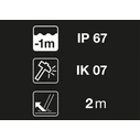 Petzl ARIA 2R RGB Φακός Κεφαλής Επαναφορτιζόμενος 625 lm IP67 (E070DA00) - Μαύρος