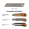 Fiskars Κοπίδι Φαλτσέτα 18mm Πορτοκαλί (1004620)