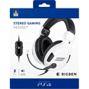 Gaming ακουστικά με μικρόφωνο Bigben Interactive V3.0 Over Ear 3.5mm - Λευκό