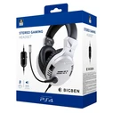 Gaming ακουστικά με μικρόφωνο Bigben Interactive V3.0 Over Ear 3.5mm - Λευκό
