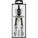 Rotring Compass with Needle and Wheel in Black Case - S0676580