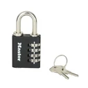 Master Lock Steel Combination Padlock 40mm 7641EURD (Black)