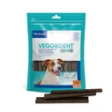 Virbac Veggiedent Fresh Dental Treats for Dogs – Tartar & Plaque Control, 456 g (15 pcs)