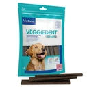 Virbac Veggiedent Fresh Dental Treats for Dogs - Anti-Tartar & Plaque, 15 pcs