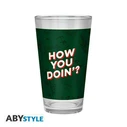 Abysse Friends - Central Perk Ποτήρι Νερού Γυάλινο Πράσινο 400ml