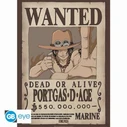 GB eye Poster Wanted 52 x 38 cm - Ace (One Piece) by Abysse