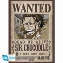 One Piece Sir Crocodile Wanted Poster (Abysse) 52x38 cm