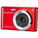 AgfaPhoto DC5200 Compact Φωτογραφική Μηχανή 21MP 2.4'' LCD Κόκκινη