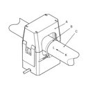 Shelly Current Transformer (CT) 400A for DIN-rail (Hutschiene) - Induction Clamp