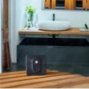 Shelly Blu ZB H&T Black – Plug & Play Temperature & Humidity Sensor (Bluetooth, Zigbee, Battery)