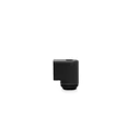 EK Water Blocks EK-Torque Micro Rotary 90° G1/4" Male to G1/4" Female Adapter - Swivel, Black