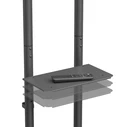 SBOX Βάση Δαπέδου TV Κινητή 37 70 Μαύρη με VESA 600x400
