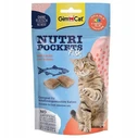 GimCat Nutri Pockets Fish με Σολομό - 60 g