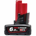 Milwaukee M12B6 12V 6,0 Ah Εφεδρική Μπαταρία Li‑Ion