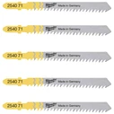 Milwaukee T111C Λάμες για Ξύλο 75mm 5τμχ