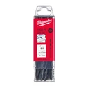 Milwaukee Set 10 HSS Diamond Drill Bits with Cylindrical Shank for Metal - 4932363514