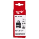 Milwaukee 4932376533 Keyless Quick-Change Drill Chuck 13 mm (1/2"x20)