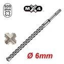 Milwaukee 6mm Metal Drill Bit with Cylindrical Shank, Model 4932352015