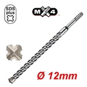 Milwaukee 4-cutter Masonry Drill Bit SDS Plus 12x450mm (4932352035)