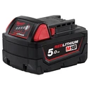Milwaukee M18B5 18V 5.0 Ah Li‑Ion Replacement Battery (Ersatzakku)