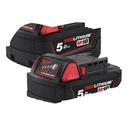 Milwaukee M18B5 18V 5.0 Ah Li‑Ion Replacement Battery (Ersatzakku)
